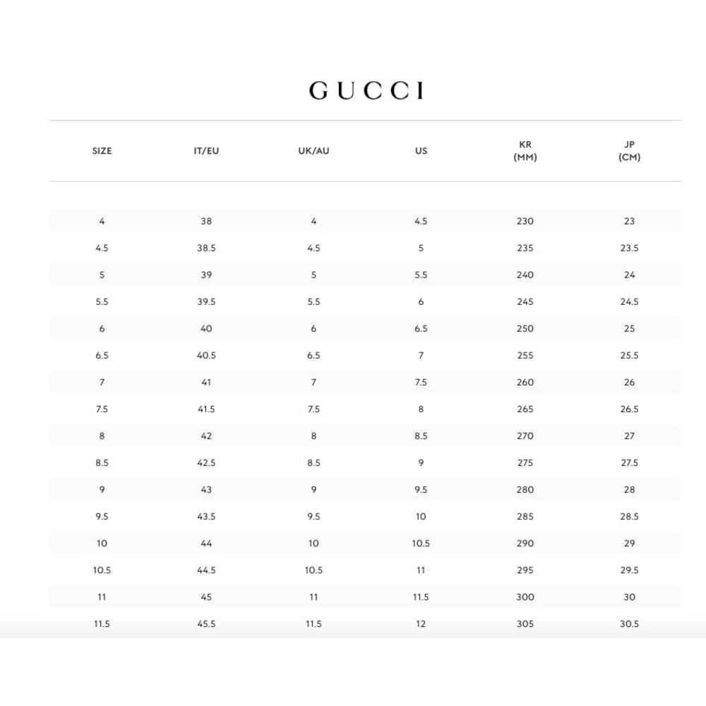 Men's Gucci GG embossed Leather sneakers size 9.5 fits 10 US made in Italy - Picture 11 of 12